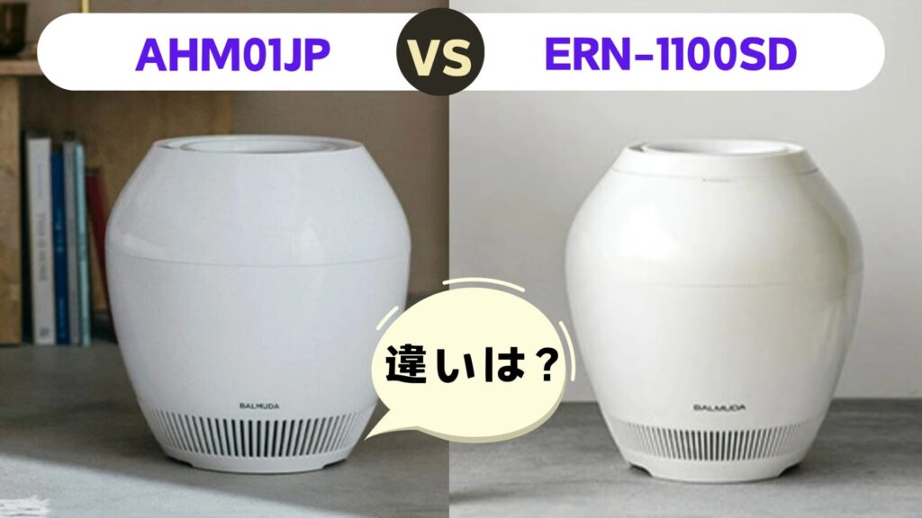 AHM01JPと旧モデルERN-1100SD-WKの違い