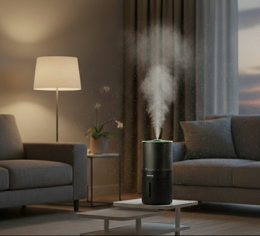 加湿器の置き方