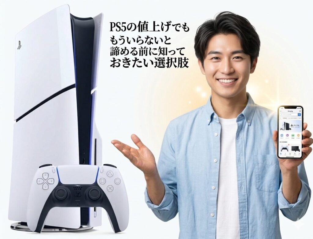PS5の値上げでもういらないと諦める前に知っておきたい選択肢
