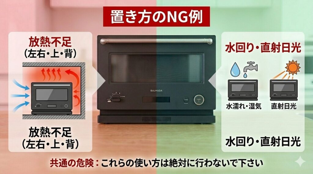 置き方のNG例