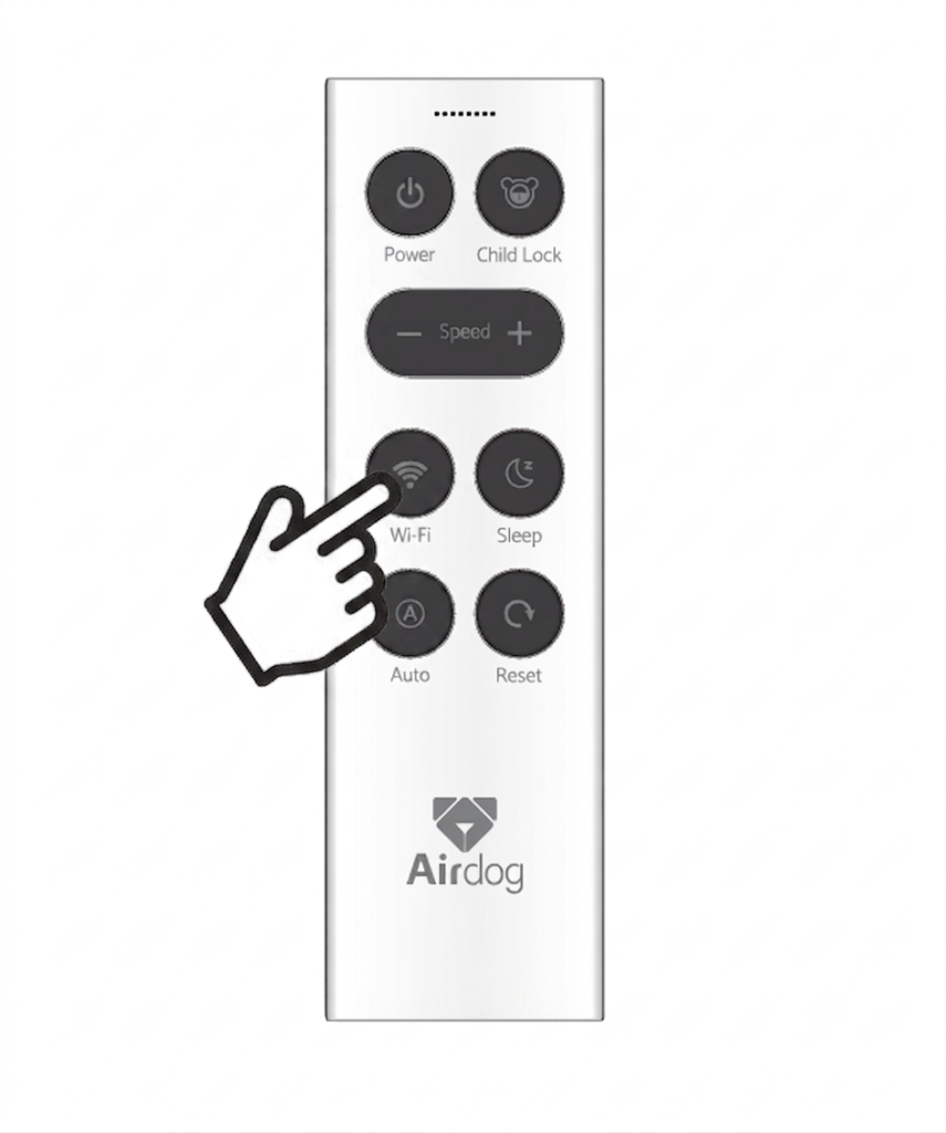 エアドッグX5sのリモコン